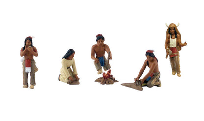 Woodland Scenics SP4443 All Scale Native Americans Scene Setters