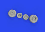 Eduard 648868 1/48 Brassin Mi-8MT Wheels for Trumpeter