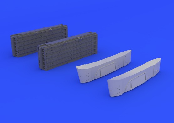 Eduard 672028 1/72 Aircraft- SR55 Rocket Pod for EDU (Photo-Etch & Resin)