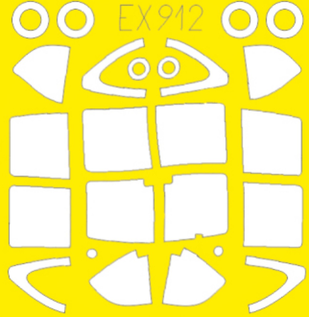 Eduard EX912 1/48 Mask Aircraft- Z326 TFace for EDU