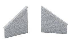 Walthers Cornerstone 933-4586 HO Railroad Bridge Stone Wing Walls