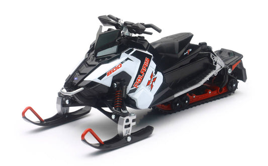 New Ray 57783A 1/16 Polaris Switchback Pro-X 800 Snowmobile, White