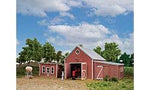 Walthers Cornerstone 933-3346 HO Chicken Coop and Sheds Kit