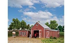 Walthers Cornerstone 933-3346 HO Chicken Coop and Sheds Kit