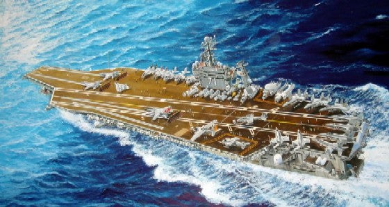 Trumpeter Scale Models 5754 1/700 USS Theodore Roosevelt CVN71 Aircraft Carrier