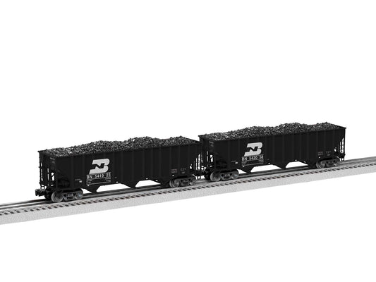 Lionel 6-2326079 O Gauge Burlington Northern 100T Hopper 2-Pack C