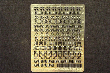 Gold Medal Models 700-18 1/700 Gold Medal WWII CARRIER AIRCRAFT PARTS