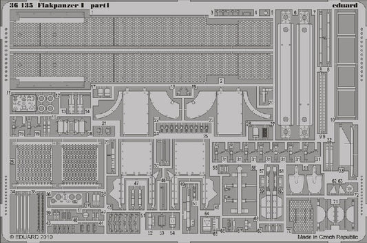 Eduard 36135 1/35 Armor- Flakpanzer I for DML