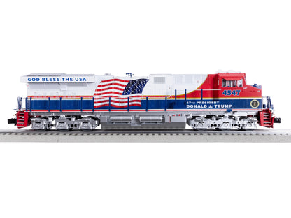 Lionel 6-2533047 O Gauge President Trump LEGACY ES44 #4547