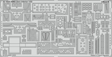 Eduard 321024 1/32 Zero Interior Photo Etch