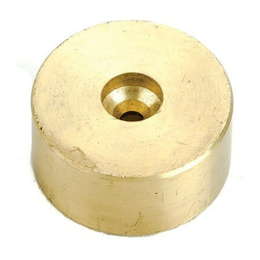 Northwest Short Line 4176 HO Scale Brass Flywheel,Press-fit -- 5/32"-4.0mm Shaft x 31mm-1.25" OD x 16mm L