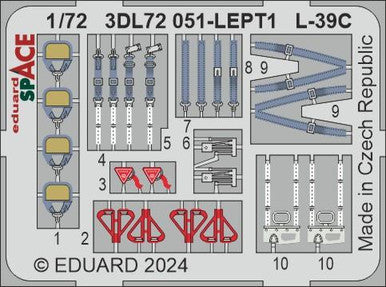 Eduard 3DL72051 1/72 L-39C SPACE SPACE for EDUARD