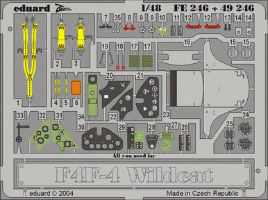 Eduard 49246 1/48 F-4F-4 for Tamiya (Pre-Painted)