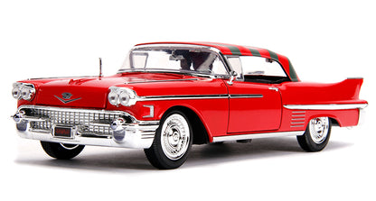 Jada Toys 31102 1/24 1958 Cadillac Series 62, Freddy Krueger