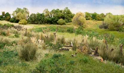 Woodland Scenics FG174 All Scale Field Grass Medium Green