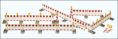 Preiser 17182 HO Scale Traffic Lane Control Accessories - Kit
