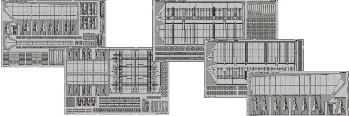 Eduard 72677 1/72 Aircraft- B52G/H Landing Flaps for MDO