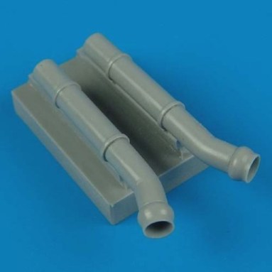 Quickboost 72252 1/72 Ju87D5N Night Exhaust Type C for FJM