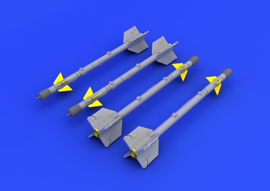 Eduard 672036 1/72 Aircraft- AIM9B Sidewinder (Photo-Etch & Resin)