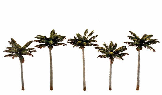 Woodland Scenics TR3597 All Scale Palm Trees - 5/pkg
