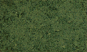 Woodland Scenics 65 All Scale Coarse Turf -- Dark Green