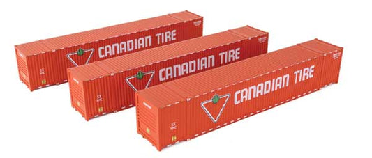 Walthers SceneMaster 18500 HO 53' Container 3-Pack Canadian Tire