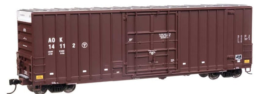 Walthers Proto 920-101710 HO Scale 50' Gunderson Hi-Cube Paper Service Boxcar - Ready to Run - Arkansas-Oklahoma AOK #14114