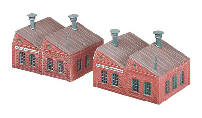 Faller 222203 N Scale 2 Factory Halls Model Kit