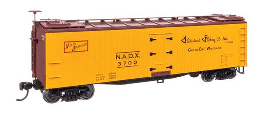 Walthers Mainline 910-41237 HO Scale 40' Early Reefer RTR NADX #3700