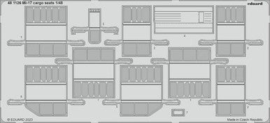 Eduard 481126 1/48 Mi-17 Cargo Seats Photo Etch