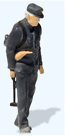 Preiser 28266 HO Scale Track Inspector/Line Man - Individual Figure