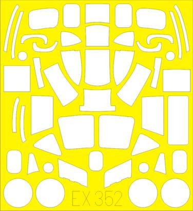 Eduard EX352 1/48 Mask PV-1 for Revell Canopy Mask Set