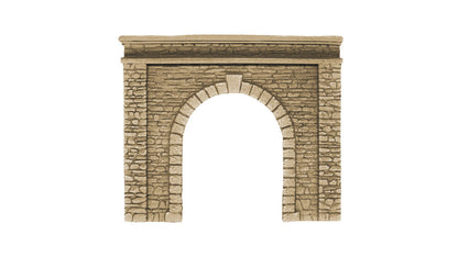 Noch 58061 HO Scale Natural-Stone Single-Track Tunnel Portal
