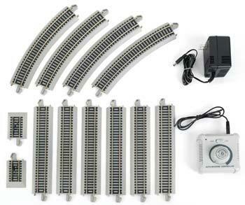 Bachmann 44547 HO Scale E-Z Track Reversing System Nickel Silver Gray