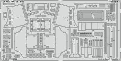 Eduard 36492 1/35 WC-51 for Zvezda Photo Etch Detail Set