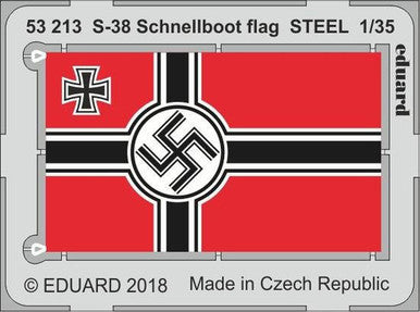 Eduard 53213 1/35 Schnellboot Flag Steel for ITL (Pre-Painted)