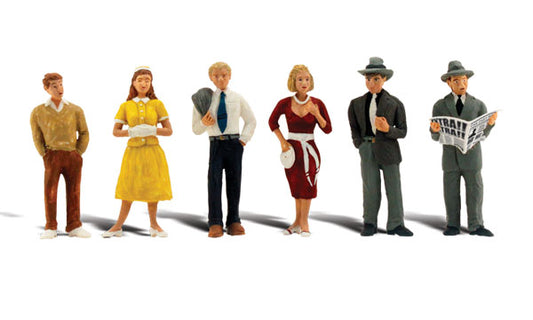 Woodland Scenics A2763 O Scale Pedestrians
