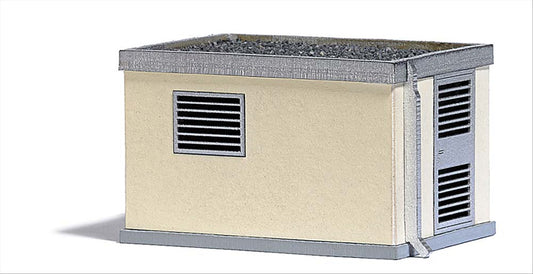 Busch 1570 HO Scale Modern Transformer Substation Kit