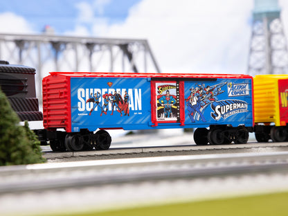 Lionel 6-2528140 O Gauge DC 90th - Superman Boxcar