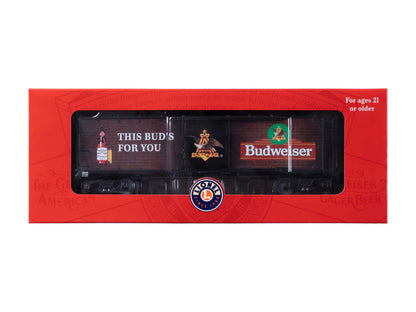 Lionel 6-2428410 O Gauge Budweiser Illuminated Bar Sign Reefer
