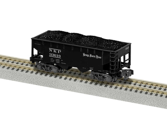 Lionel 6-2119294 S Gauge Nickel Plate 2-Bay Hopper #33619