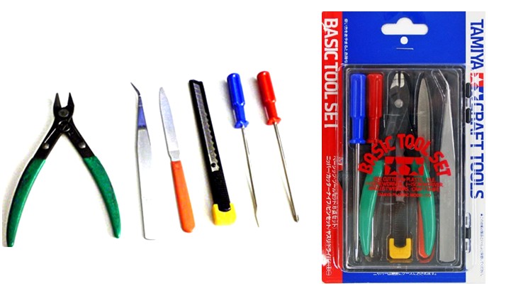 Tamiya 74016 Basic Tool Set (6pcs)