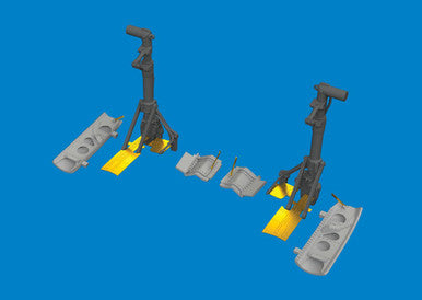 Eduard 6481074 1/48 P-40E Undercarriage Legs 3D
