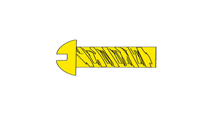 Woodland Scenics H802 All Scale Round Head Screw 00-90 1/4 - 5 per pkg