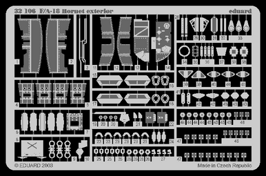Eduard 32106 1/32 F/A 18 Exterior for Academy