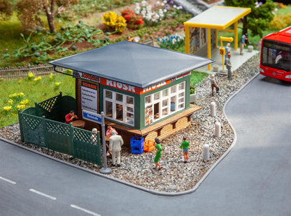 Faller 120303 HO Scale Kiosk Laser-Cut Kit