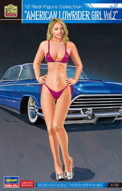 Hasegawa 52351 1/12 American Lowriders Girl (Resin) (Ltd Edition)