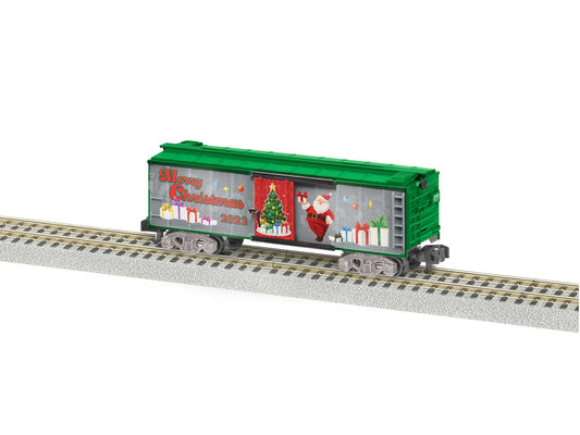 Lionel 6-2219340 S Gauge American Flyer 2022 Christmas Boxcar