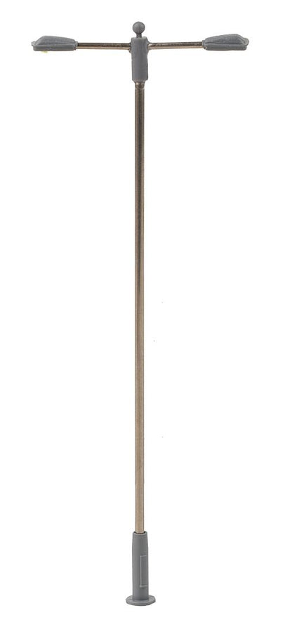 Faller 180203 HO Scale Pole-Mast Two-Arm LED Street Light