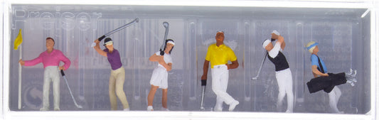 Preiser 10231 HO Scale Golfers Figure Set